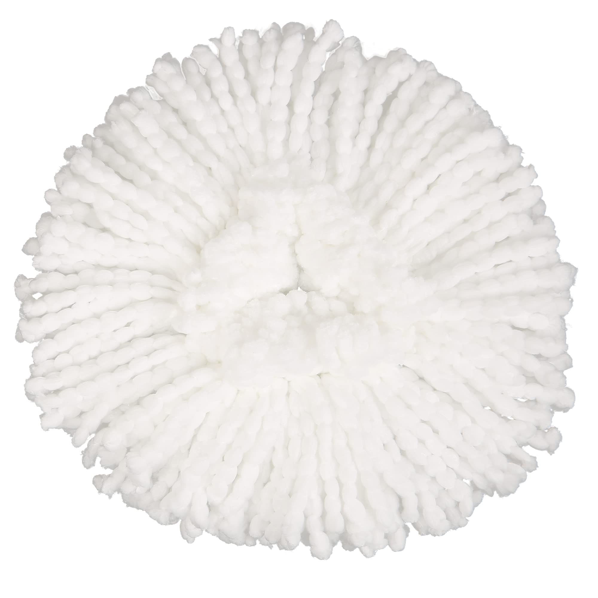 Mop Replace Head [ 3 Pack ] Mop Refills Compatible with Triangle Spin Mop, Made of Microfiber, Deep Cleaning Machine Washable and Easy-to-Replace
