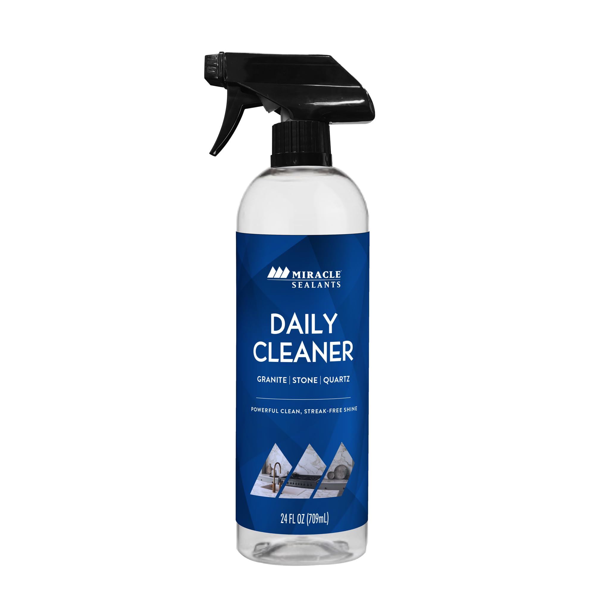 Miracle Sealants Daily Cleaner for Granite, Quartz, Marble, Quartzite, Countertops pH Neutral, 24 oz