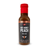 PS Seasoning Hot Honey Peach Chicken Wing Sauce - All-Purpose Hot Wing Sauce for Dipping, Tossing, Glazing, Marinating - Sweet and Spicy Honey