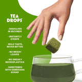 Tea Drops, Tea Matcha Green Organic 10 Count, 2.5 Ounce