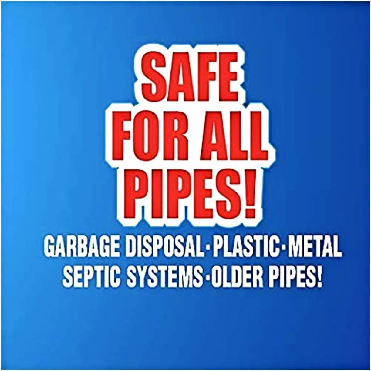 Mister Plumber Professional Formula Drain Opener, 32 Fl Oz "No-Glug" Easy-Pour Bottle, 3-Pack
