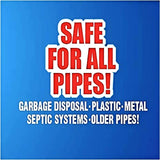 Mister Plumber Professional Formula Drain Opener, 32 Fl Oz "No-Glug" Easy-Pour Bottle, 3-Pack