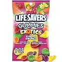 LIFE SAVERS Exotics Gummy Candy, 7 oz Bag
