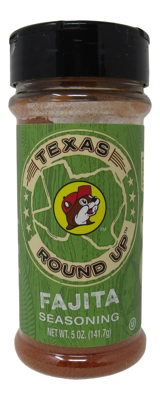 Buc-ee's Texas Round Up Fajita Seasoning, Gluten Free, One 5 Ounce Shaker Bottle