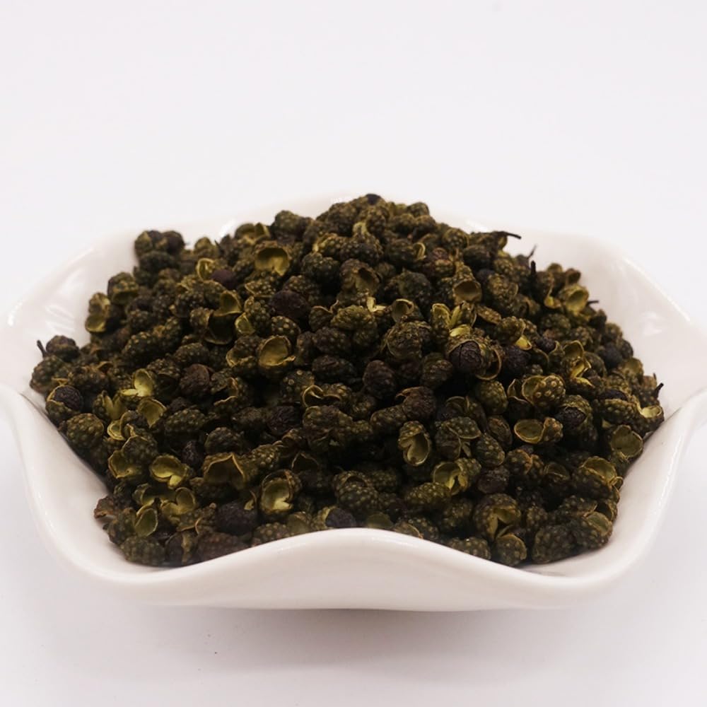Zercumm Pepper 30G Sichuan Food Ingredients Chinese Prickly Ash Seeds Rattan Pepper Green Pepper Dry Goods Pepper Grain Kitchen Seasoning Seasoning