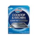 Glisten GC0608T Cooktop & Kitchen Cleaning, 8 Large/16 Small Pads, White