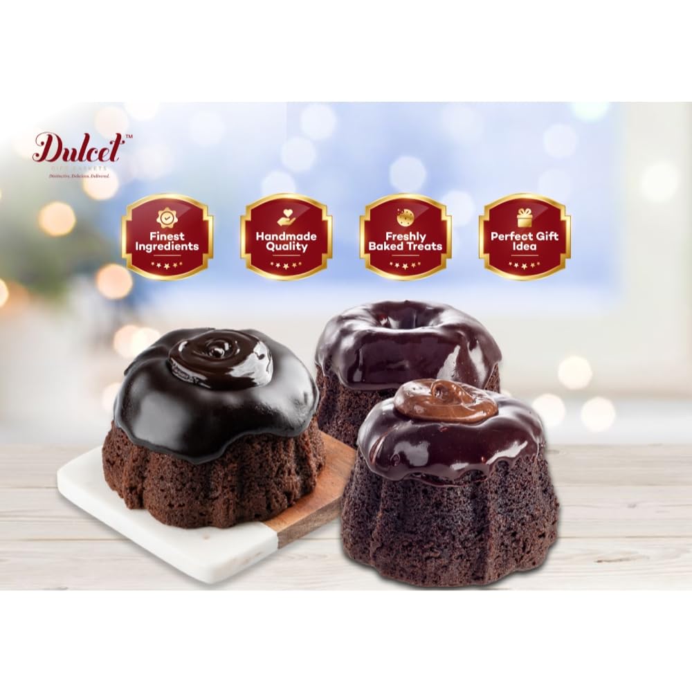 Dulcet Gift Basket Classic Baked Goods Recovery Snack Care Package, Idea for Mom, Dad, Son, Daughter, Siblings, Friends & Co-workers (Birthday)
