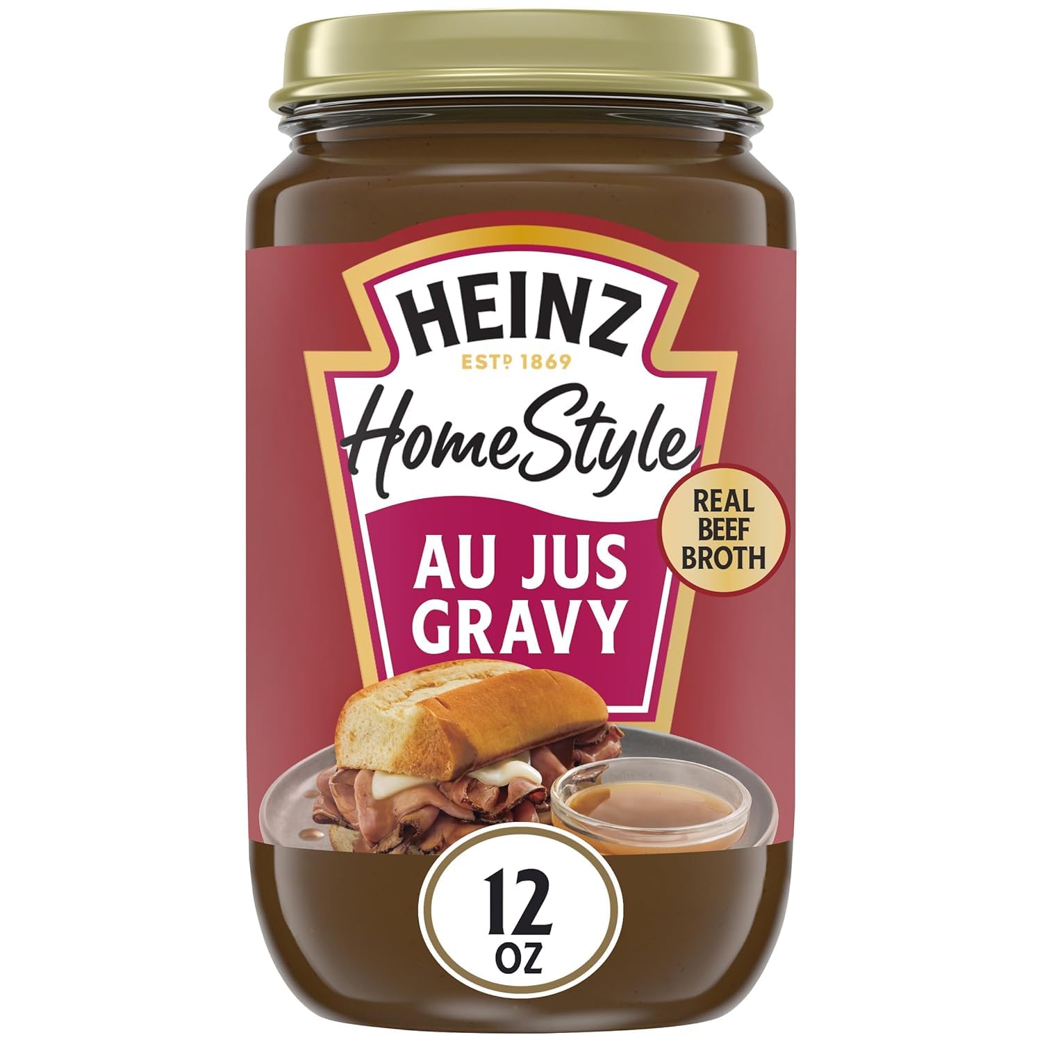 Heinz Homestyle Gravy Variety Pack 12Oz - Au Jus, Mushroom & Classic Chicken (1ea.) (Variety Pack)