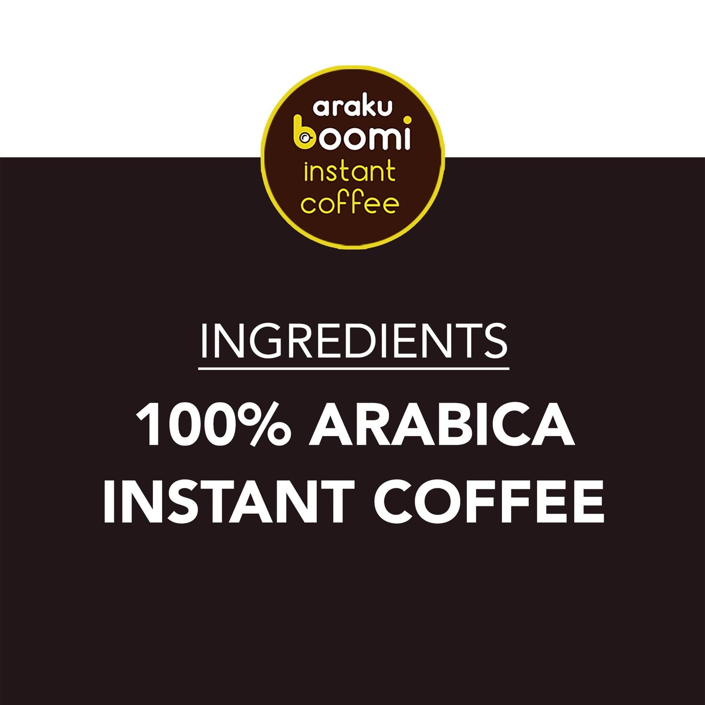 Boomi Premium Single Origin Instant Coffee Powder | Medium Roast, 100% Arabica, Mold & Mycotoxin Free | 7oz Tin (1 Pack)