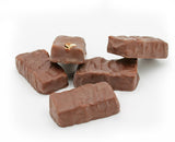 PEANUT CHEWS ORIGINAL DARK Candy Bars 1 lb - Bulk Bag, Peanut & Chocolate Flavor, Bite Size Candies, Individually Wrapped (46 Pieces)