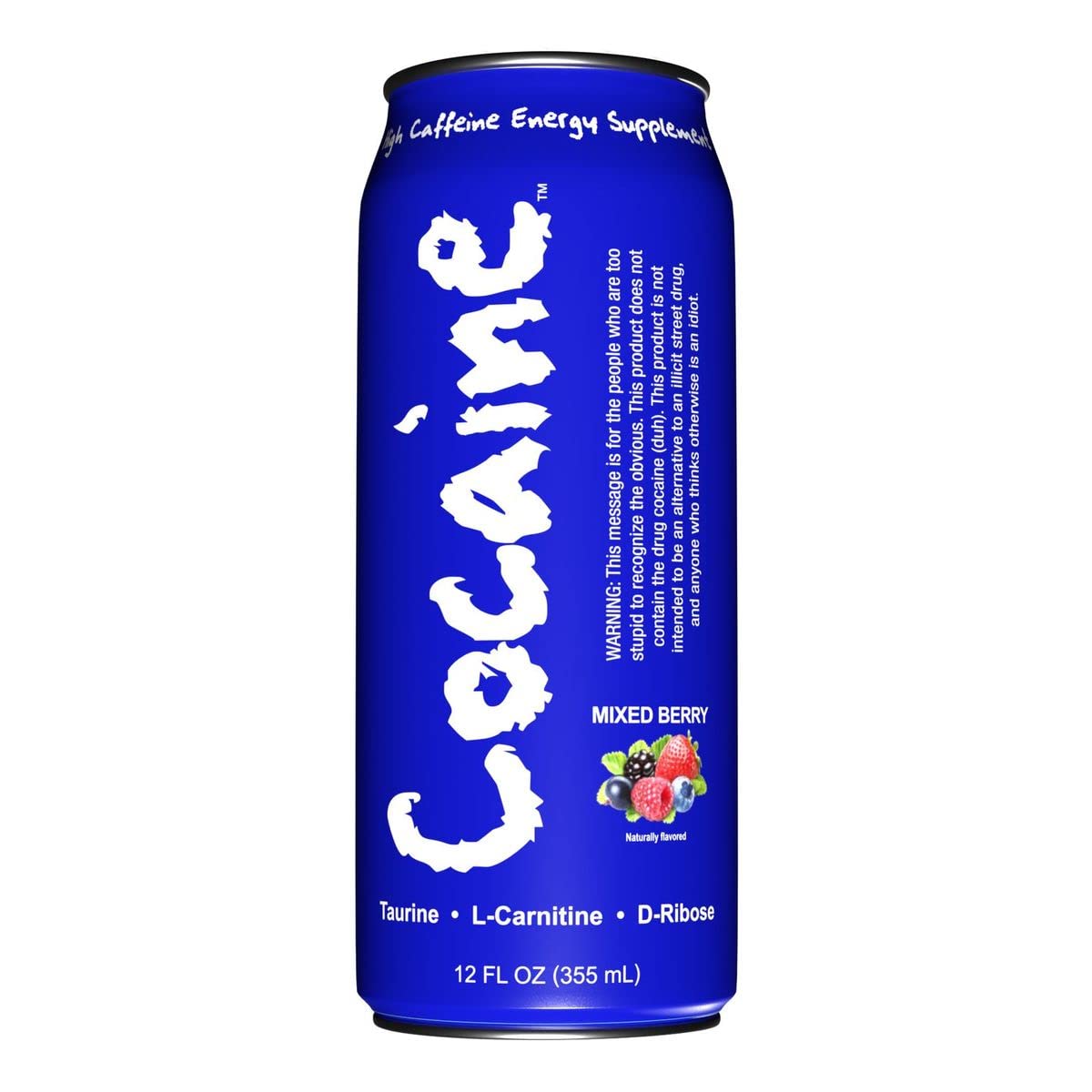Cocaine Energy Drinks 12 ounce cans 12 packs (Original)