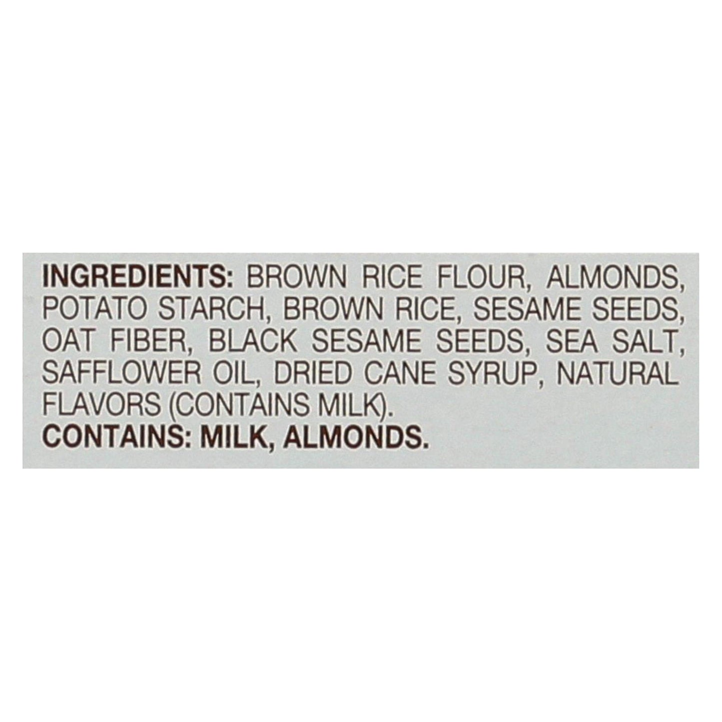 Artisan Nut Thins Sesame Seeds Cracker 4.25 Ounces (Case of 12)