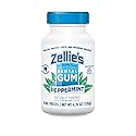 Zellie's | 100% Xylitol Peppermint Chewing Gum | No Aspartame, Gluten Free, Vegan & Kosher (100 Count - Pack of 1)