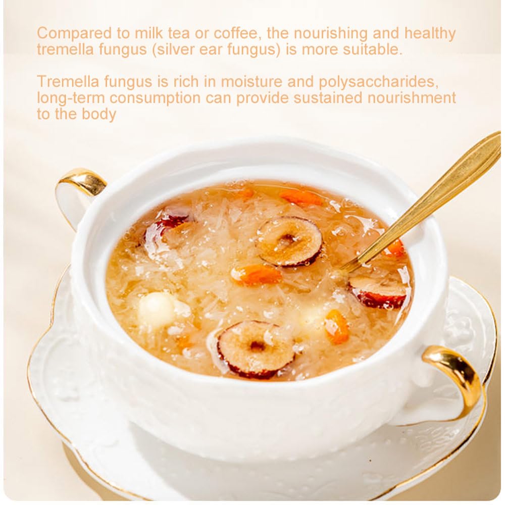 ?????????? Premium quality Tremella Fungus, instant ready to brew 80g