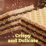 Bauducco Chocolate & Vanilla Wafer Cookies - Convenient Single Serve Wafer Cookies With 3 Layers of Cream - Delicious Sweet Snack on the go or Dessert