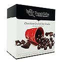 Proteinwise Chocolate Coated Soy Snacks, High Protein, Cholesterol Free, Healthy Diet, Low Carb, Low Calorie, Trans Fat Free, 7Count/Box