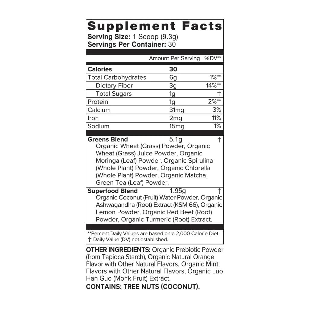 Organifi, Green Juice Powder, 9.8 Ounce