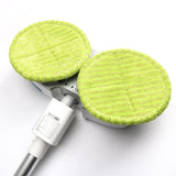 Chuancheng Cordless Electric Rotary Mop Replacement Cleaning Pads for Elicto ES-200, ES-330, ES-430, ES-530 (Pack of 6)