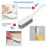 6 Pack Multipurpose Household Cleaning Set, Deep Cleaning Brush Set with Grips - Dish, Scrub, Bottle, Shoe, Groove Gap, Keyboard Brush for Kitchen