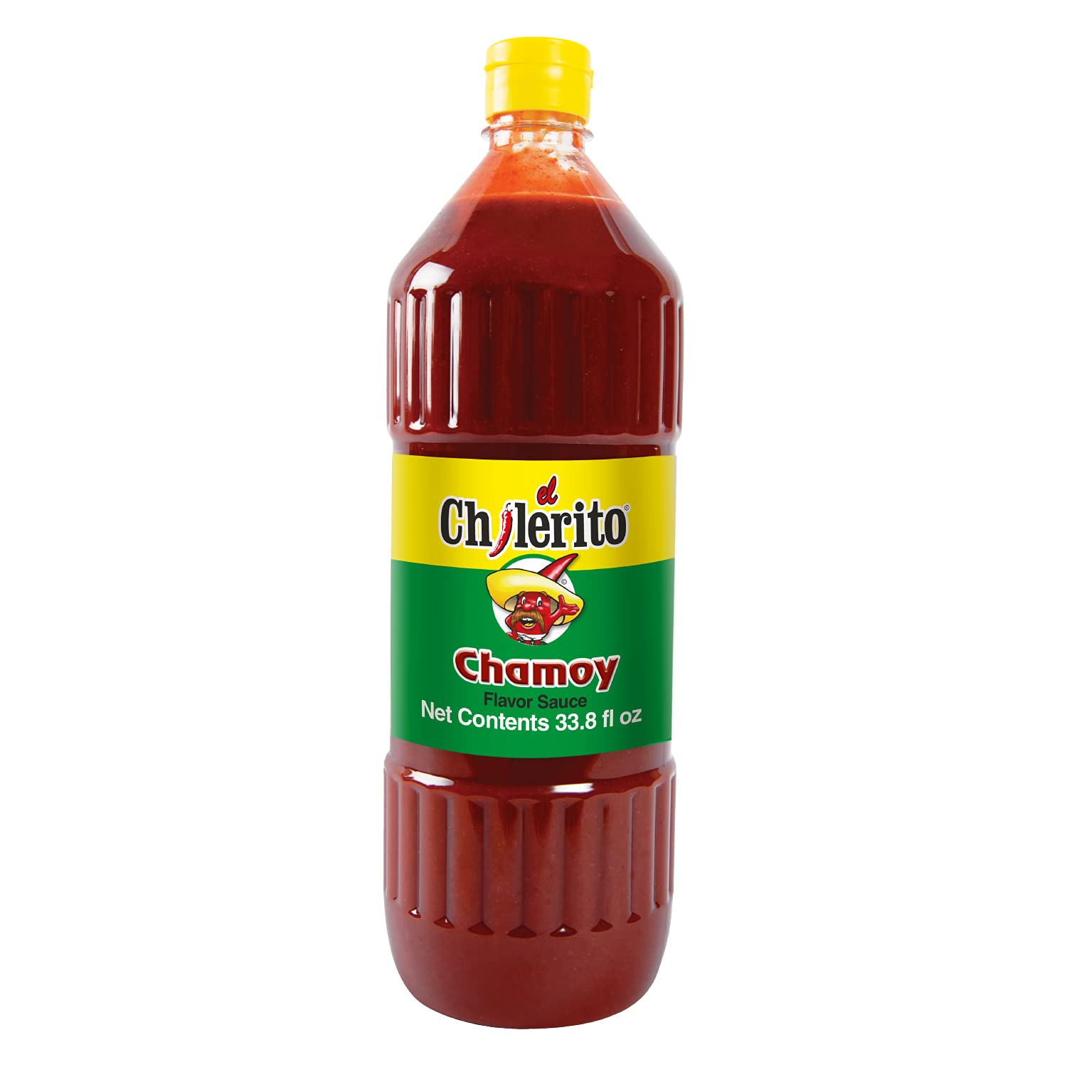 El Chilerito Chamoy Sauce 33.8 Fl. Oz / 1lt (Pack of 1) - Authentic Mexican Flavor - Perfect for Snacks and Drinks