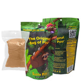 The Original Bag of Poo®, Sloth Poo (Black Cherry Flavor Cotton Candy), Novelty Poop Gag Gift. Free sticker inside.