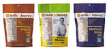 Milk & Honey Granola, Variety Pack (1 of each flavor: Original Cafe, Blueberry Pecan, & Rick Bayless's Mexican Mix), Non-GMO Project Verified