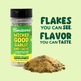 Benissimo Garlic & Chive Crystal Seasoning, Savory Blend for Chicken, Beef, Pork, Vegetables, Eggs, Pasta, Soups, Marinades & Everyday Cooking