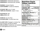Food to Live Pistachios, Roasted and Salted, 1.5 Pounds - California Dry Roasted Pistachios with Sea Salt, In Shell, Kosher, Vegan Superfood, Bulk