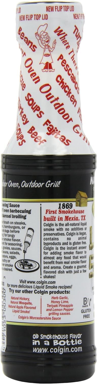 Liquid Smoke Natural Pecan Flavor 4 Ounces (Case of 12)
