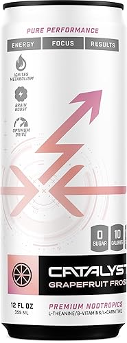 CATALYST | Grapefruit Frost Energy Drink, 12 FL OZ, 12 Pack