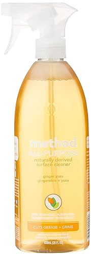 Method Naturally Derived All Purpose Surface Cleaner Spray, Ginger Yuzu, 28 Ounce