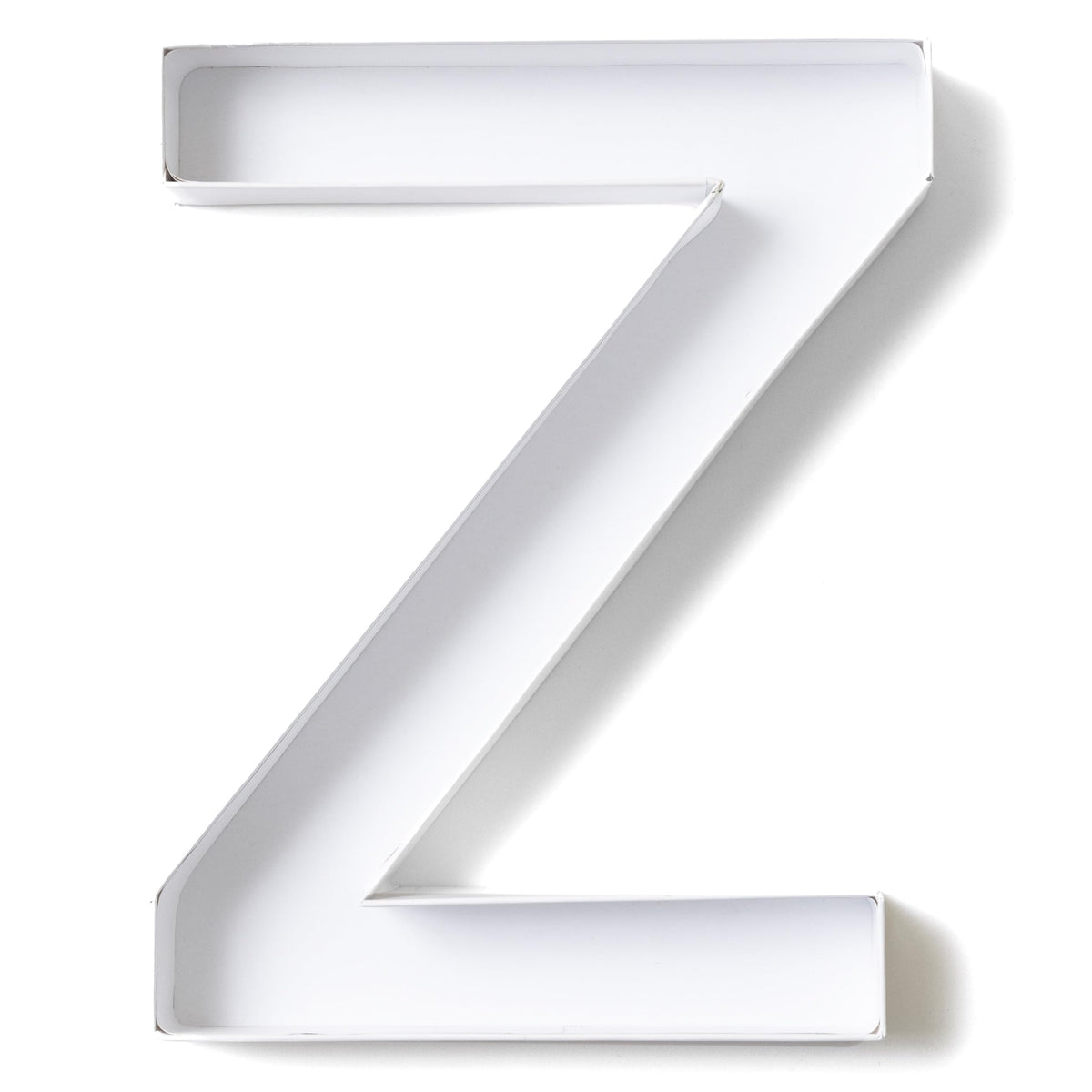 Sisterly Market - Cardboard Numbers and Cardboard Letters Fillable Candy Box, Handmade Marquee Letters for Parties and Milestones, Letter Z, 12" L x