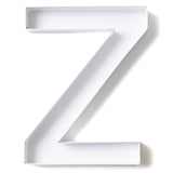 Sisterly Market - Cardboard Numbers and Cardboard Letters Fillable Candy Box, Handmade Marquee Letters for Parties and Milestones, Letter Z, 12" L x