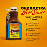 El Yucateco XXXtra Hot Habanero Sauce, 4 fl oz (Half Gallon)