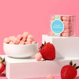 Sugarfina Summer Strawberries Small Candy Cube, Gummies, 3.2 oz, 4 Count