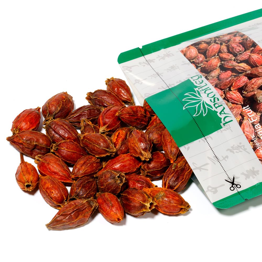 Hapsmiley Gardenia Fruit (Gardenia Fruit/Gardeniae Fructus/Zhi Zi Guo/???) Dried Bulk Herbs - 3.5 oz (100g)