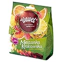 Wawel Mieszanka Krakowska Chocolate Covered Jelly Candy - Lemon Orange Pineapple and Raspberry Assortment 245g / 8.64 oz Bag