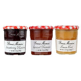 Bonne Maman Baking Variety Pack (Strawberry Preserves, Apricot Preserves and Lemon Curd), Pack of 3