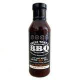 Uncle Tony’s BBQ Sauce - 2024 World Champion Barbecue Sauce - Sweet & Smoky Kansas City Style - All-Natural, Award-Winning Flavor - 12 oz