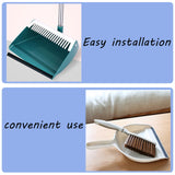 8 Pcs Dustpan Edge Replacement, 26cm Garbage Shovel Closing Edges Straps Garbage Shovel Rubber Lip Strip Plastic Strip Replacement for Dustpan Edge