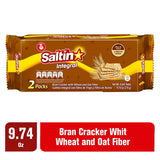 Saltin Noel Wheat Crackers | Grain & Seeds | Delicious & Healthy | 9.73 Oz (Pack of 4)