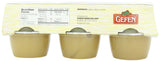 Gefen Apple Sauce, Cups, Natural, Passover, 24-Ounce (Pack of 6)
