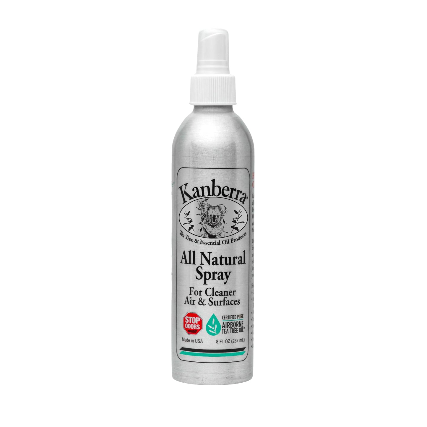 Kanberra Gel All Natural Odor Remover Spray, 8 oz