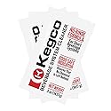 Kegco No-Rinse Cleaner for Beverage Systems - Ten 0.5 oz. Packets