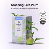 OSULLOC Mint Maesil, Peppermint Tea with Maesil (Korean Plum), Refreshing Herbal Tea, Digestion support, 20 Count, 1.27 oz