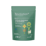 Revolution Tea® German Golden Chamomile Tea Bags Herbal Tea Bags [The Original] - Help German Chamomile & Lemon Balm Herbal Tea - 50 Bags