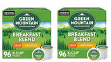 Green Mountain Coffee Roasters Decaf Breakfast Blend, Single-Serve Keurig K-Cup Pods, Light Roast Coffee