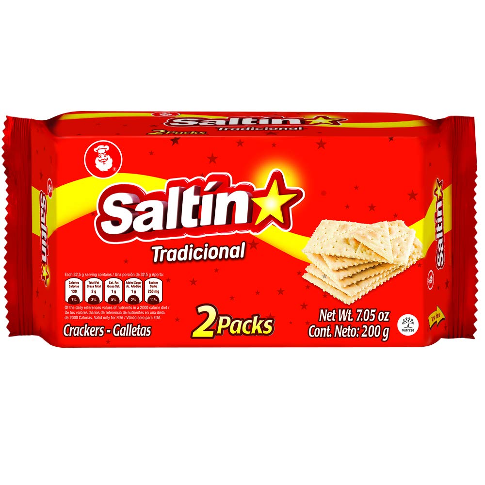 Saltin Noel Crackers Variety Bundle | Includes Two Packs of Saltin Original + One Pack Saltin Cheese and Butter + One Pack Saltin Wheat | 31.76 Total