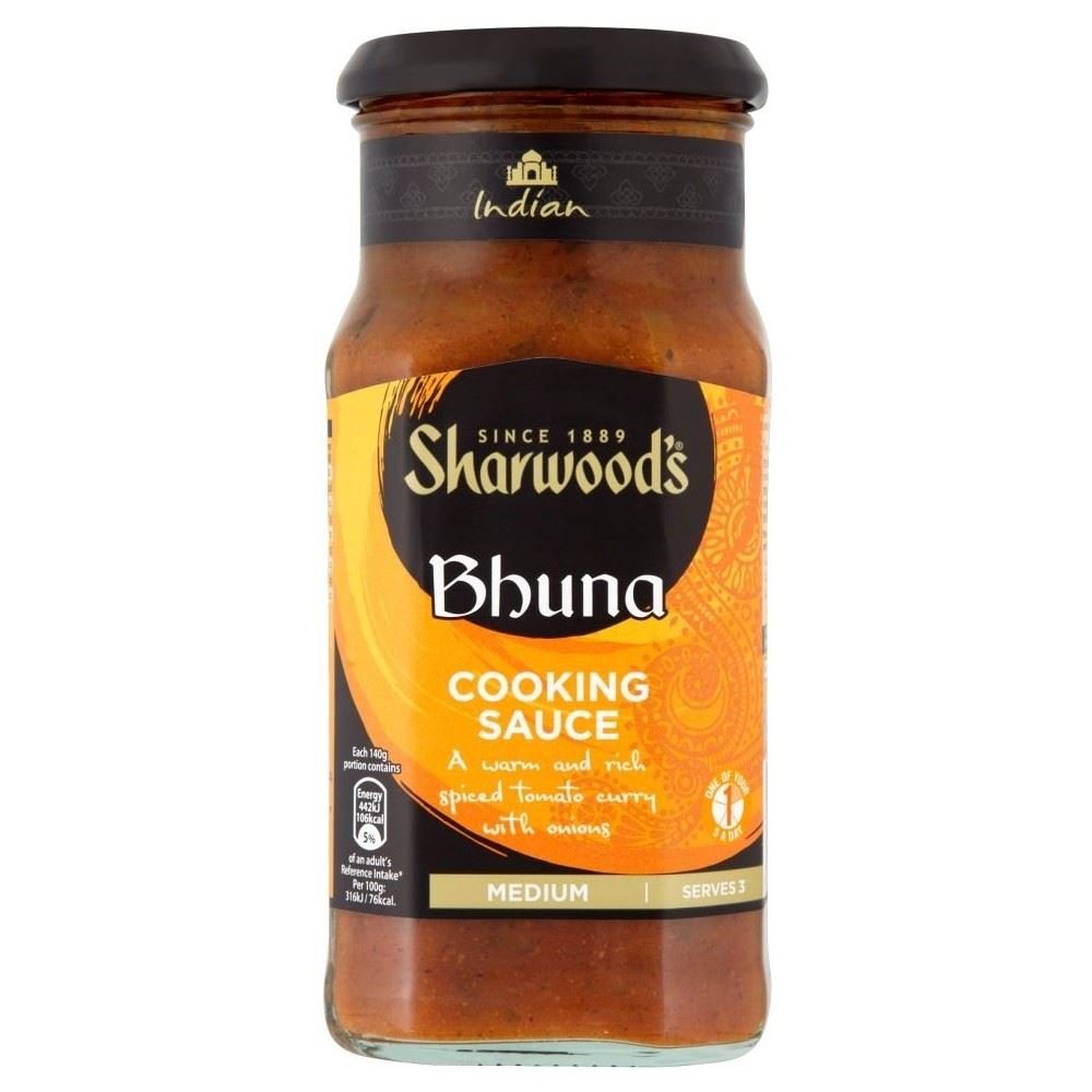 Sharwood's Cooking Sauce - Bhuna (420g) - Pack of 6