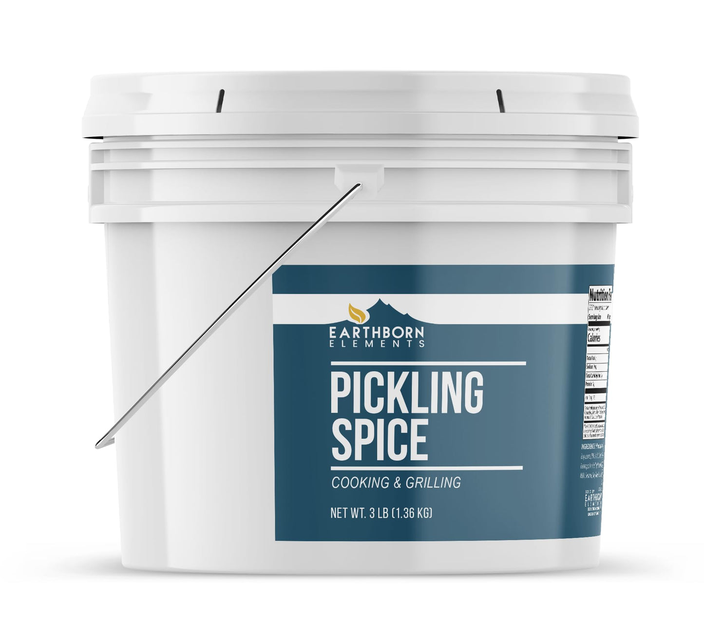 Earthborn Elements Pickling Spice 1 Gallon Bucket, Blend, Canning, Cooking & Grilling